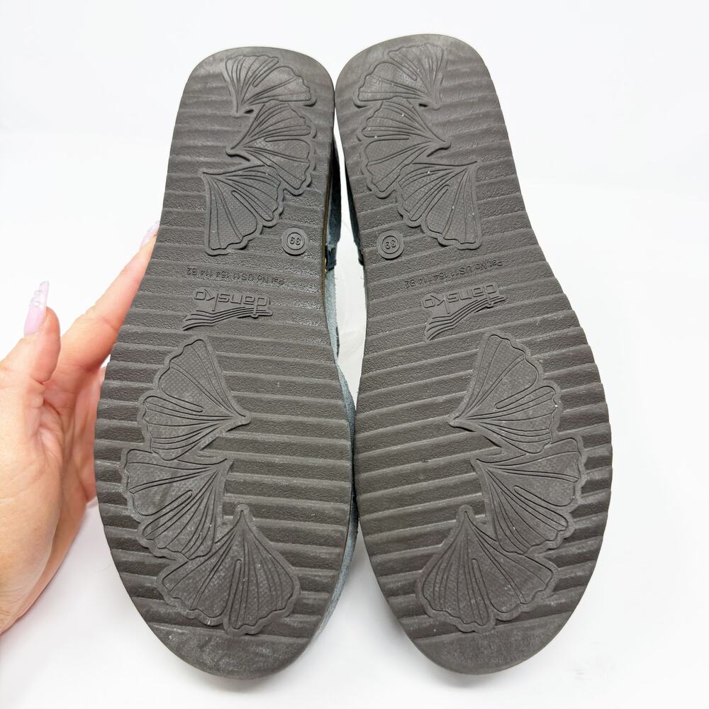 Dansko Gray Suede Closed Toe Sandals Women’s Size EU 39/US Size 8.5-9 EUC - Picture 5 of 8
